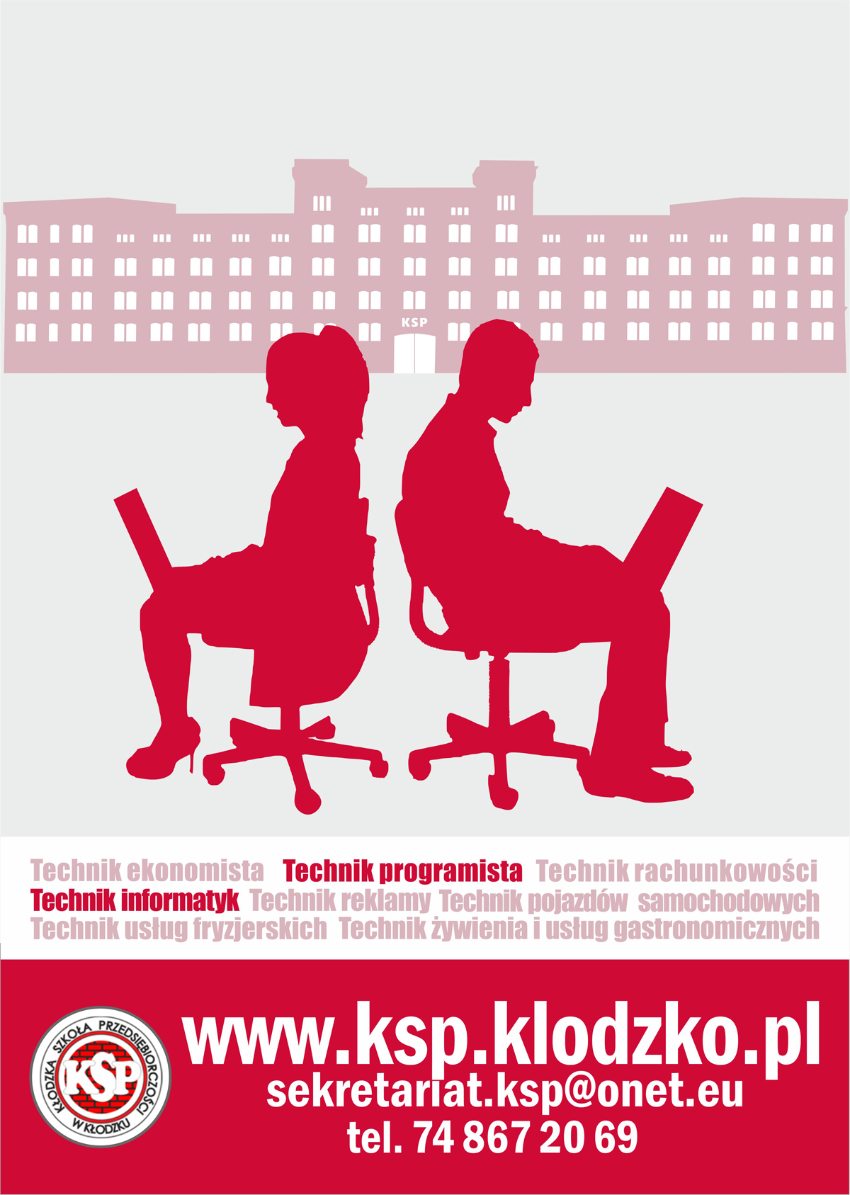 Technik informatyk - plakat