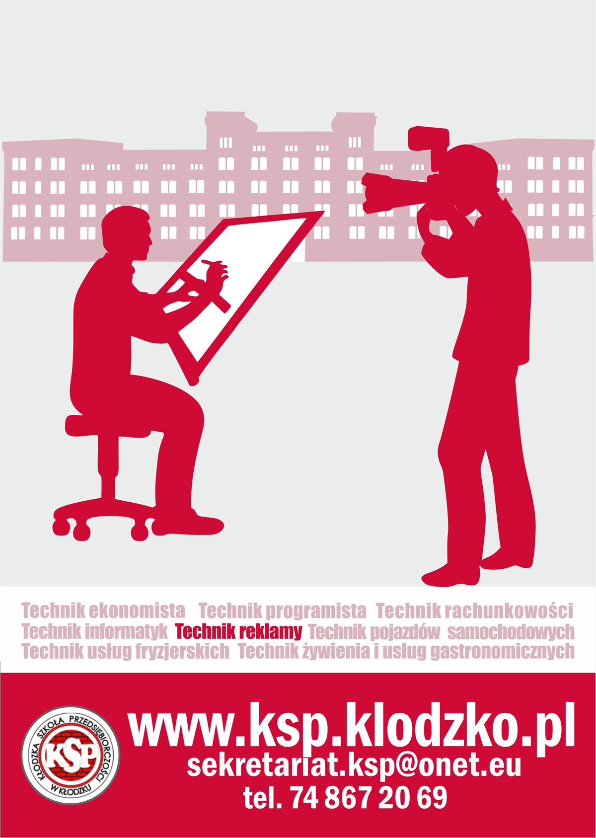 Technik reklamy - plakat