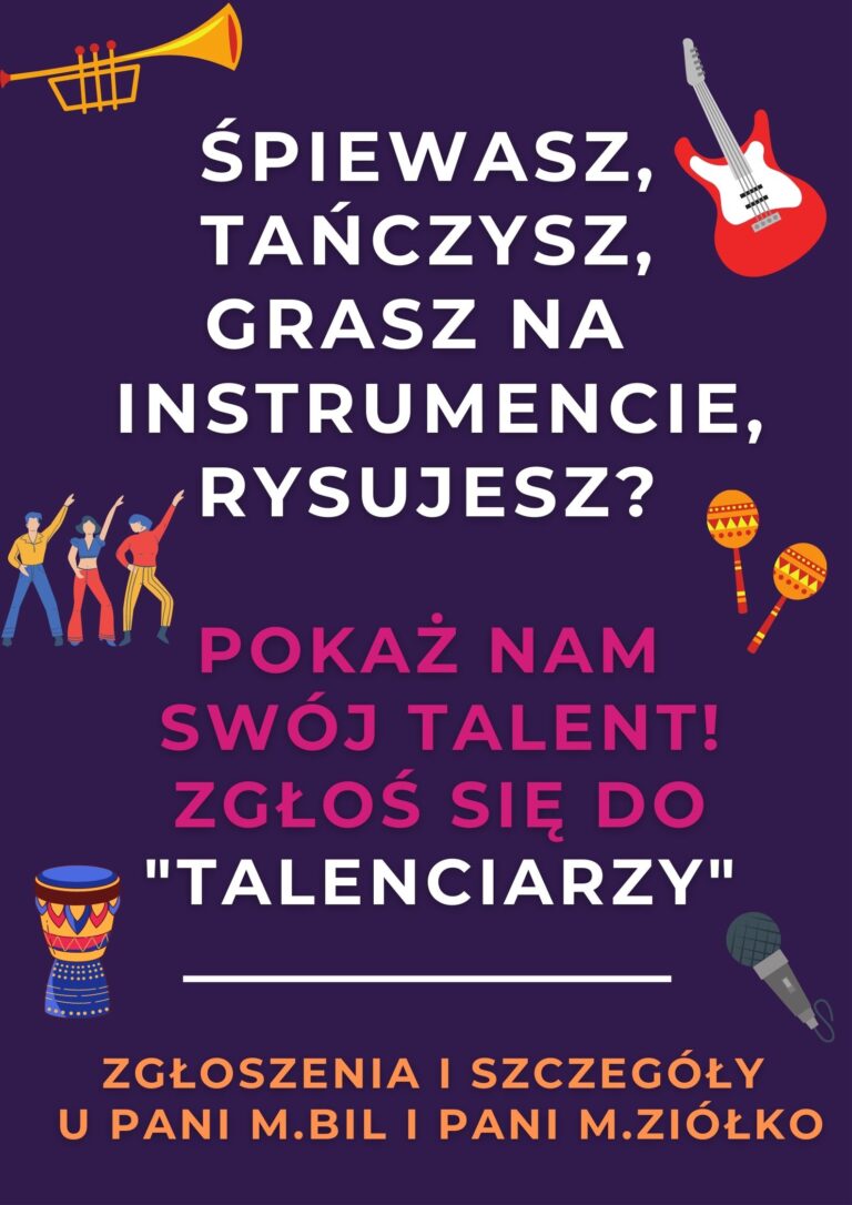 Konkurs dla uzdolnionych uczniów KSP – „TALENCIARZE”